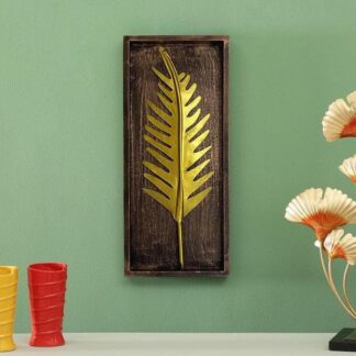 Iron Palm Leaf for Wall decor, Elegant Metal Palm Leaf Wall Art, Nature-Inspired Palm Leaf Wall Hanging for Stylish Interiors, Decorative Palm Leaf Wall Sculpture for Home and Office