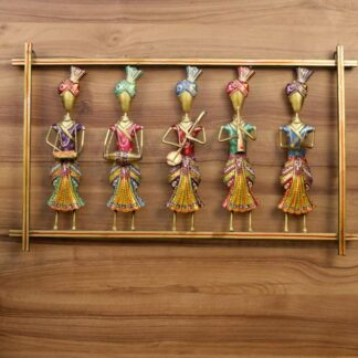 5 Sardar Musicians Frame for Home Decoration, Traditional Indian Musician Decor for Living Room and Bedroom, Stylish and Durable Art for Office and Home Walls Multicolour