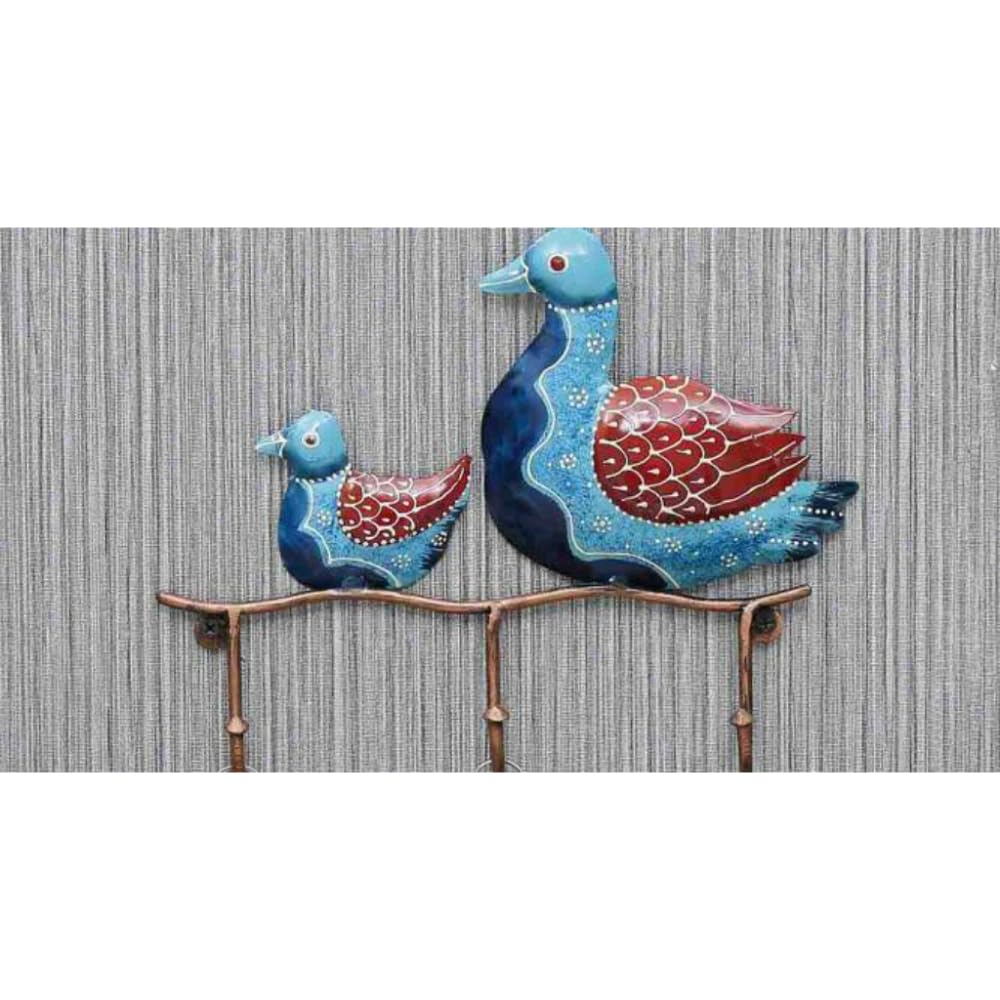 Metal Key Holder for Wall | Decorative Key Organizer with Hooks | Wall Decor, Wall Art for Home | Ideal Gift for Birthday, Housewarming, Key Stand, Strong Hooks (Duck Hook)