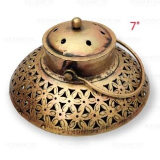 Hand Painted Tea - Light HANDI W / HANDLE 7'