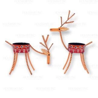 Hand Painted Tea - Light DEER (Set of - 2) MINI