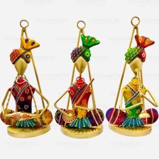Hand Painted WALL HANGIND MUSICAL(Set of - 3)