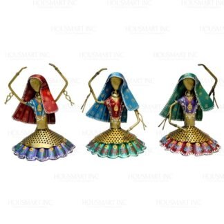 Hand Painted DANCING DOLL (Set of - 3)