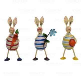 Hand Painted RABBIT BIG (Set of - 3) EGG