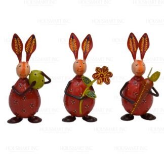 Hand Painted RABBIT SMALL (Set of - 3) EGG