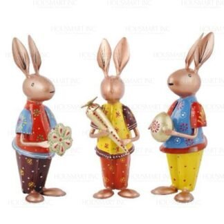 Hand Painted RABBIT BIG (Set of - 3)