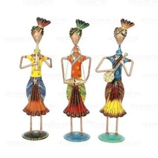 Hand Painted MUSICAL SARDAR (Set of - 3)