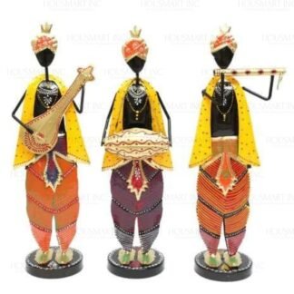 Hand Painted MUSICAL KRISHNA (Set of - 3)